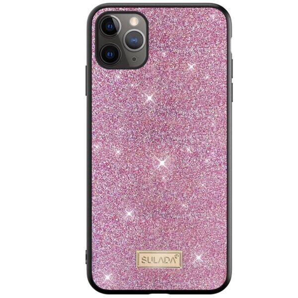 

Защитный чехол SULADA Dazzling Glittery для Apple iPhone 12 / iPhone 12 Pro - Purple