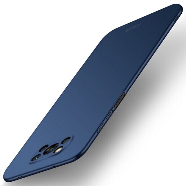

Пластиковый чехол MOFI Slim Shield для Xiaomi Poco X3 - Blue
