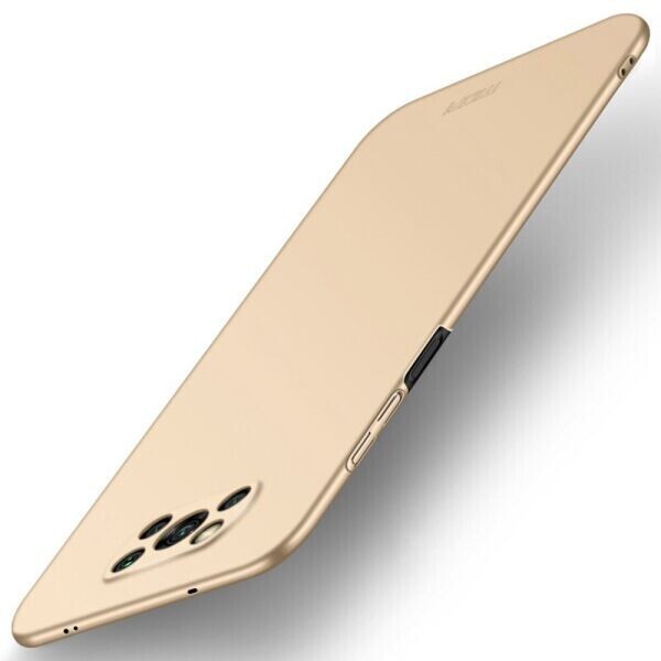 

Пластиковый чехол MOFI Slim Shield для Xiaomi Poco X3 - Gold