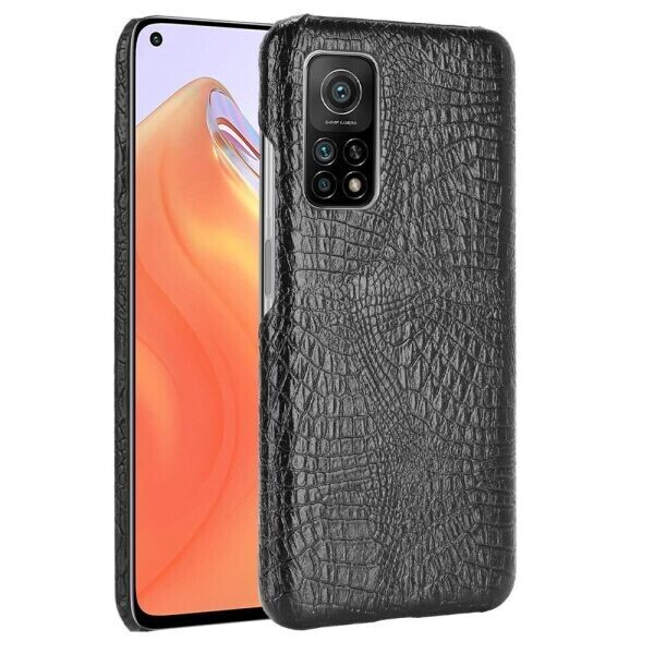 

Защитный чехол Deexe Croco Style для Xiaomi Mi 10T / Mi 10T Pro - Black