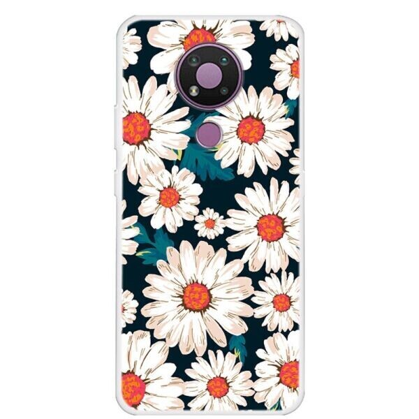

Силиконовый (TPU) чехол Deexe Life Style для Nokia 3.4 - Chrysanthemum