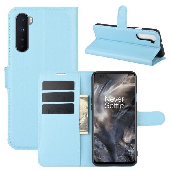 

Чехол-книжка Deexe Book Type для OnePlus Nord - Blue