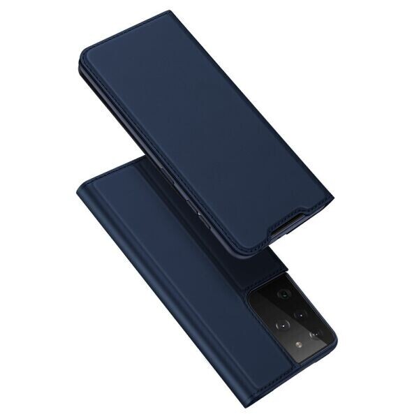 

Чехол-книжка DUX DUCIS Skin Pro для Samsung Galaxy S21 Ultra - Blue