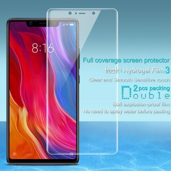 

Комплект защитных пленок IMAK Full Coverage Hydrogel Film для Xiaomi Mi 8 SE