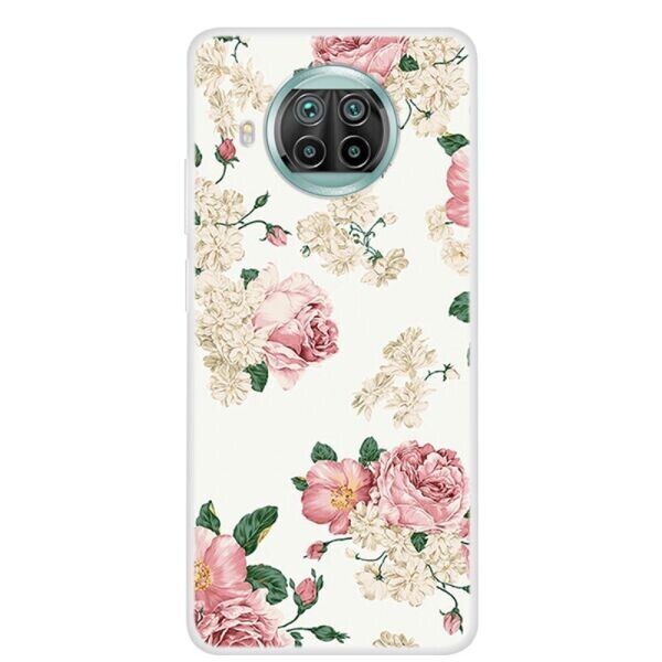 

Силиконовый (TPU) чехол Deexe Life Style для Xiaomi Mi 10T Lite - Beautiful Flower