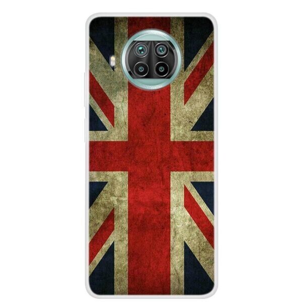 

Силиконовый (TPU) чехол Deexe Life Style для Xiaomi Mi 10T Lite - UK Flag