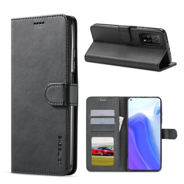 

Чехол LC.IMEEKE Wallet Case для Xiaomi Mi 10T / Mi 10T Pro - Black