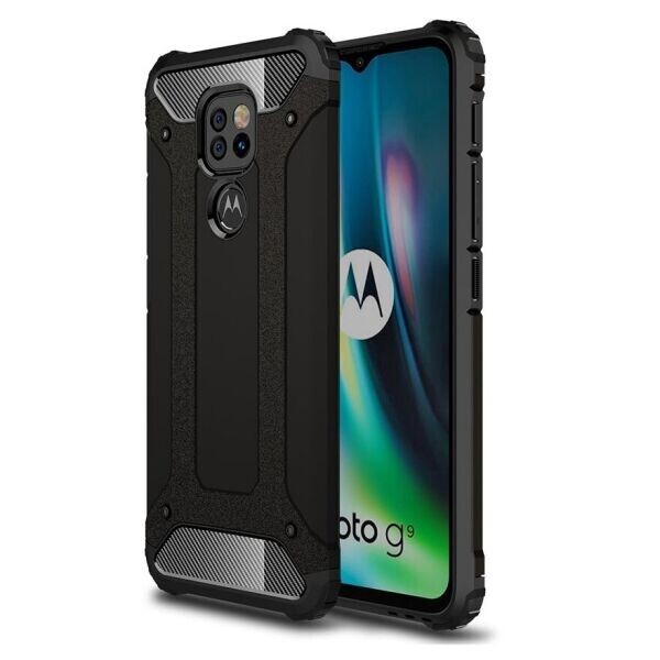 

Защитный чехол UniCase Rugged Guard для Motorola Moto G9 Play - Black