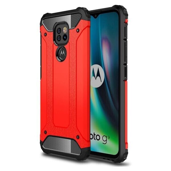 

Защитный чехол UniCase Rugged Guard для Motorola Moto G9 Play - Red