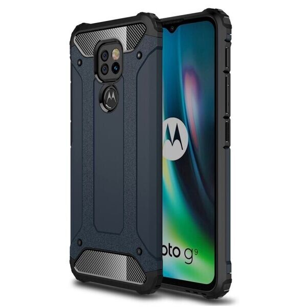 

Защитный чехол UniCase Rugged Guard для Motorola Moto G9 Play - Cyan
