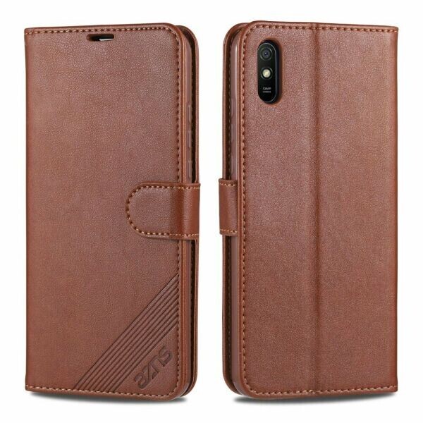 

Чехол AZNS Wallet Case для Xiaomi Redmi 9A - Brown