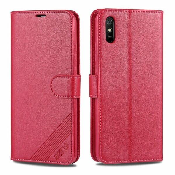 

Чехол AZNS Wallet Case для Xiaomi Redmi 9A - Red