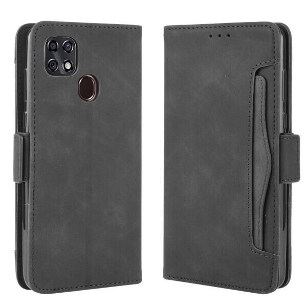 

Чехол-книжка Deexe Wallet Stand для ZTE Blade 20 - Black