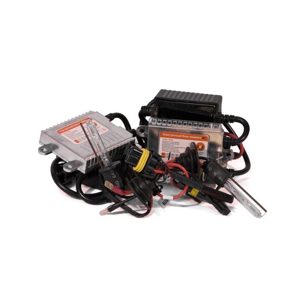 

Комплект ксенона КВАНТ PRO H1 ceramic 4300К 12v блоки AC с обманкой