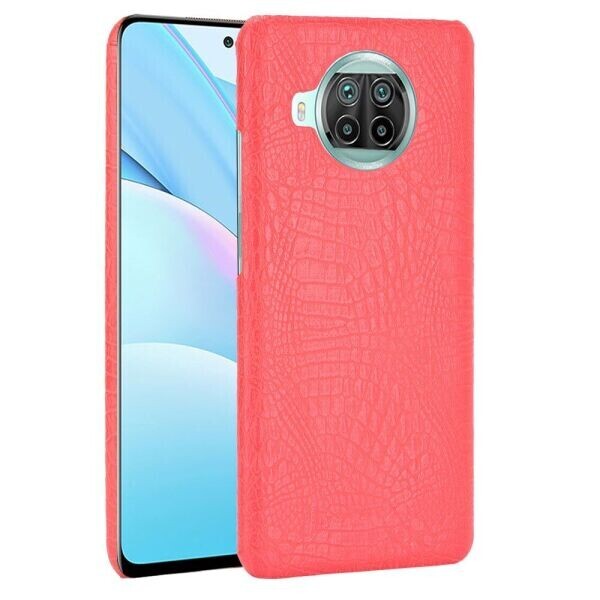 

Защитный чехол Deexe Croco Style для Xiaomi Mi 10T Lite - Red
