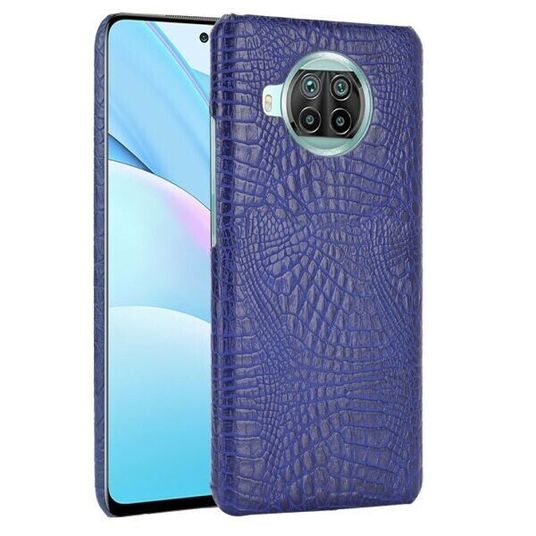 

Защитный чехол Deexe Croco Style для Xiaomi Mi 10T Lite - Blue