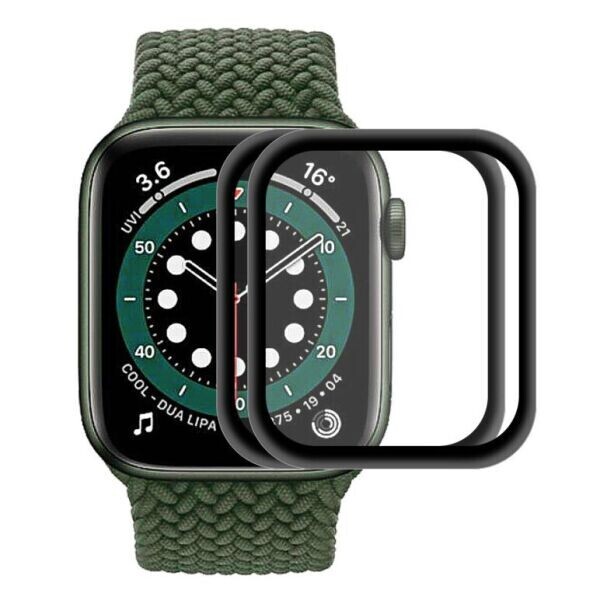 

Комплект защитных стекол HAT PRINCE 3D Screen Protector для Apple Watch 44 mm - Black