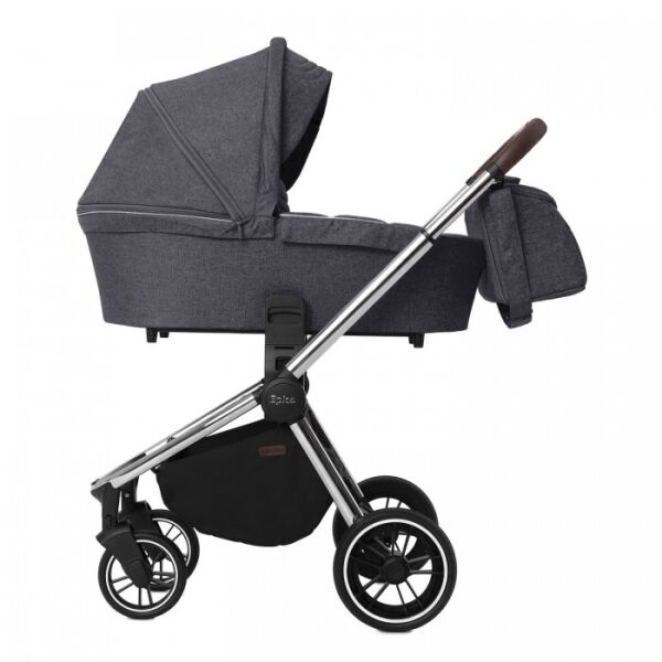 

Коляска универсальная детская с автокреслом CARRELLO Epica CRL-8511/1 (3in1) Iron Grey +дождевик