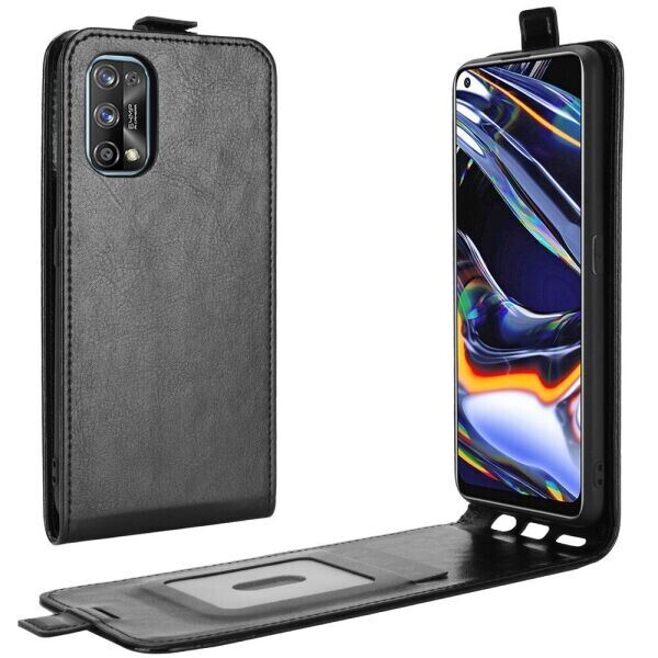 

Чехол Deexe Flip Case для Realme 7 Pro - Black