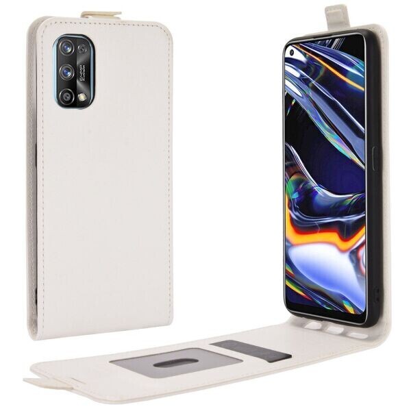 

Чехол Deexe Flip Case для Realme 7 Pro - White