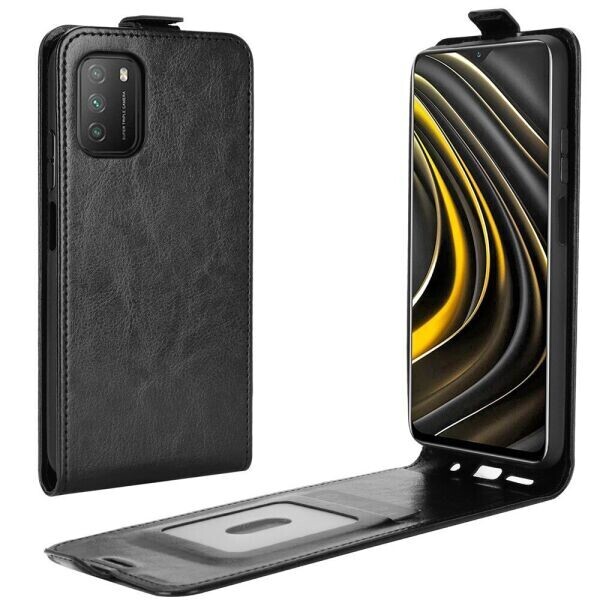 

Чехол Deexe Flip Case для Xiaomi Poco M3 - Black