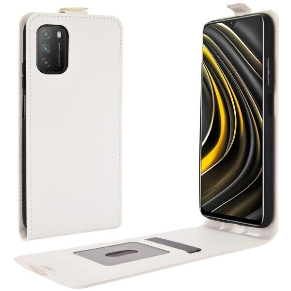 

Чехол Deexe Flip Case для Xiaomi Poco M3 - White
