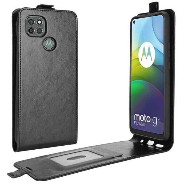 

Чехол Deexe Flip Case для Motorola Moto G9 Power - Black