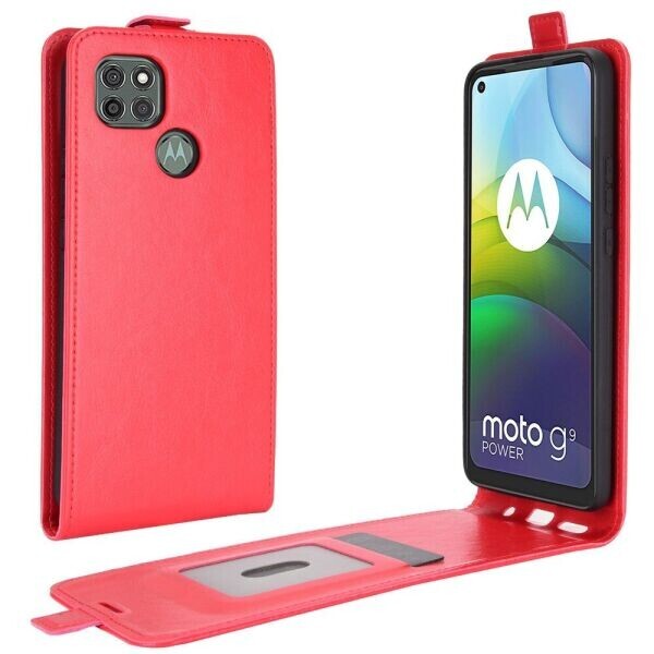 

Чехол Deexe Flip Case для Motorola Moto G9 Power - Red