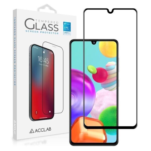 

Защитное стекло ACCLAB Full Glue для Samsung Galaxy A41 (A415) - Black