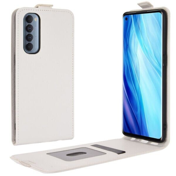 

Чехол Deexe Flip Case для OPPO Reno 4 Pro - White