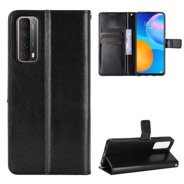 

Чехол-книжка Deexe Wallet Style для Huawei P Smart 2021 - Black