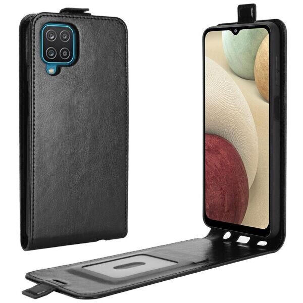 

Чехол Deexe Flip Case для Samsung Galaxy A12 (A125) - Black