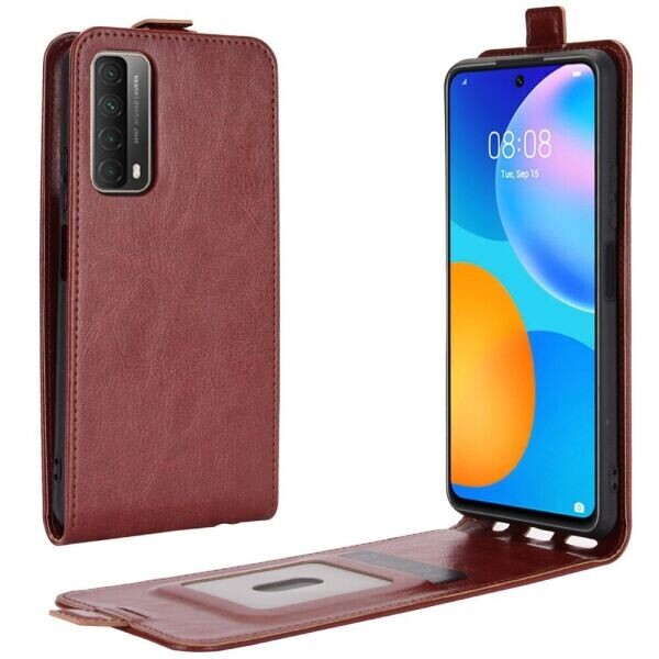 

Чехол Deexe Flip Case для Huawei P Smart 2021 - Brown