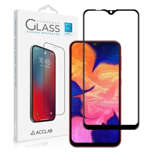 

Защитное стекло ACCLAB Full Glue для Samsung Galaxy A10 (A105) - Black