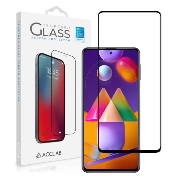 

Защитное стекло ACCLAB Full Glue для Samsung Galaxy M31s (M317) - Black