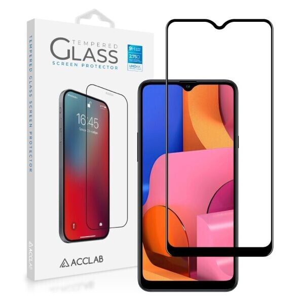 

Защитное стекло ACCLAB Full Glue для Samsung Galaxy A20s (A207) - Black