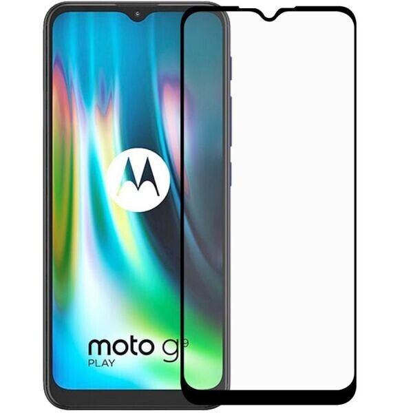 

Защитное стекло Deexe Full Glue Coverage для Motorola Moto G9 Play - Black