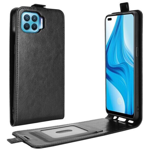

Чехол Deexe Flip Case для OPPO Reno 4 lite - Black
