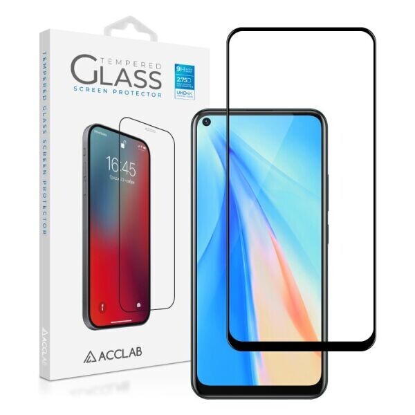 

Защитное стекло ACCLAB Full Glue для VIVO Y30 - Black