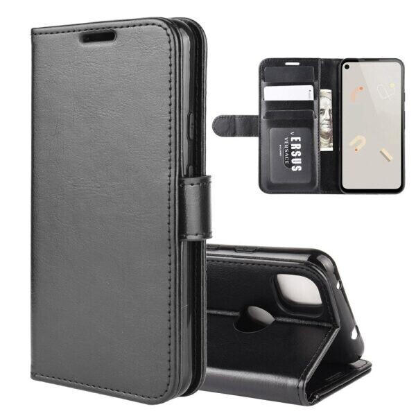 

Чехол-книжка Deexe Wallet Style для Google Pixel 4A - Black