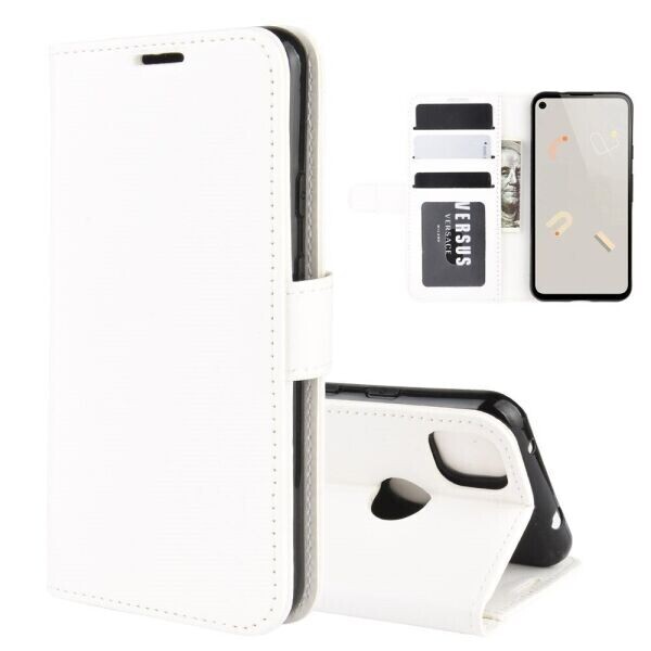 

Чехол-книжка Deexe Wallet Style для Google Pixel 4A - White