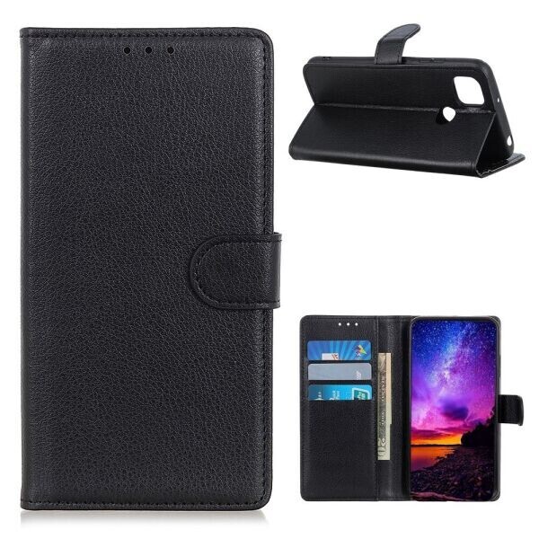 

Чехол Deexe Classic Wallet для ZTE Blade V2020 - Black