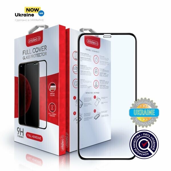 

Защитное стекло Intaleo Full Glue для Apple iPhone X/iPhone XS/iPhone 11 Pro - Black