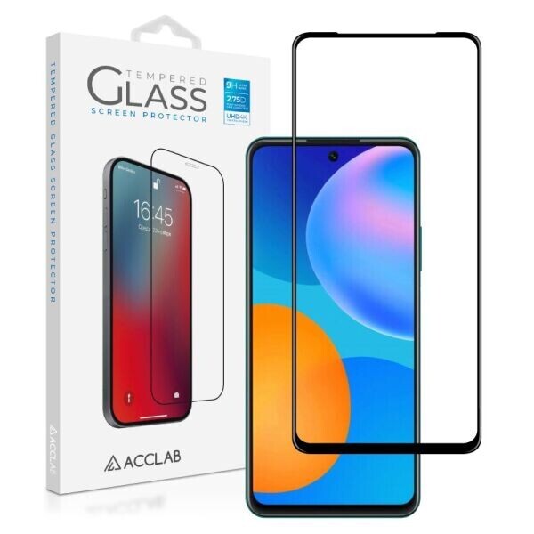 

Защитное стекло ACCLAB Full Glue для Huawei P Smart 2021 - Black