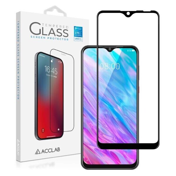 

Защитное стекло ACCLAB Full Glue для ZTE Blade 20 - Black