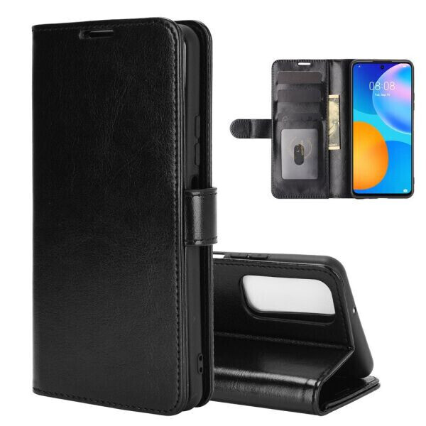 

Чехол-книжка Deexe Wallet Style для Huawei P Smart 2021 - Black