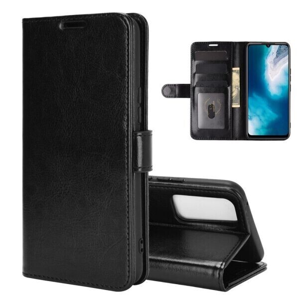 

Чехол-книжка Deexe Wallet Style для VIVO V20 SE - Black