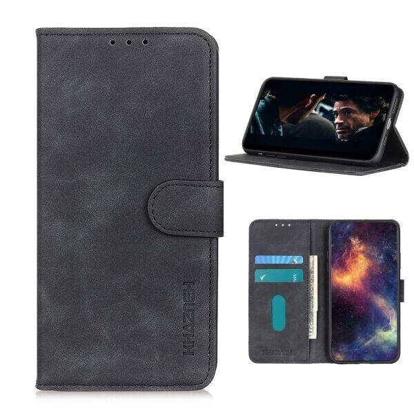 

Чехол-книжка KHAZNEH Retro Wallet для OPPO A73 (2020) - Black