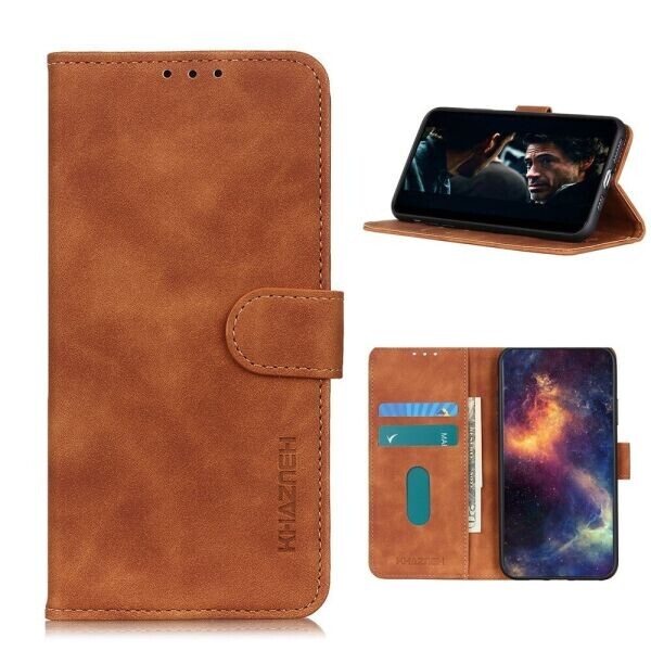 

Чехол-книжка KHAZNEH Retro Wallet для OPPO A73 (2020) - Brown