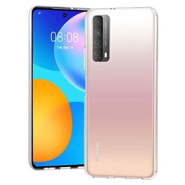 

Силиконовый (TPU) чехол Deexe UltraThin для Huawei P Smart 2021 - Transparent